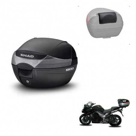 SHAD Baul SH33 + soporte montaje respaldo KIT-439618