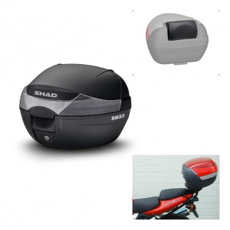 SHAD Trunk SH33 + mounting bracket backrest KIT-439639