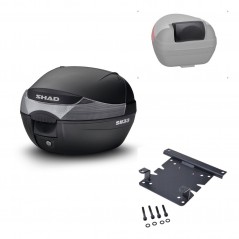 SHAD Baul SH33 + soporte montaje respaldo KIT-439662