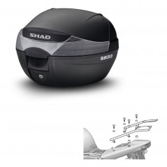 SHAD SH33 trunk + mounting bracket KIT-439669