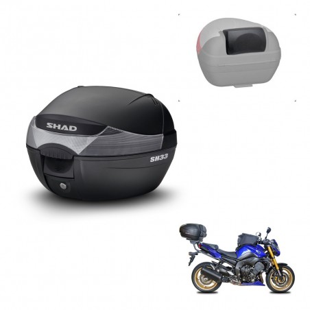 SHAD Trunk SH33 + mounting bracket backrest KIT-439716