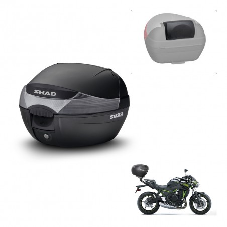 SHAD Trunk SH33 + mounting bracket backrest KIT-439749