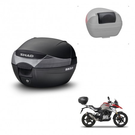 SHAD Baul SH33 + soporte montaje respaldo KIT-439764