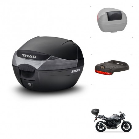 SHAD Baul SH33 + soporte montaje accesorios KIT-439789