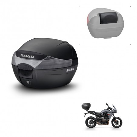 SHAD Baul SH33 + soporte montaje respaldo KIT-439832