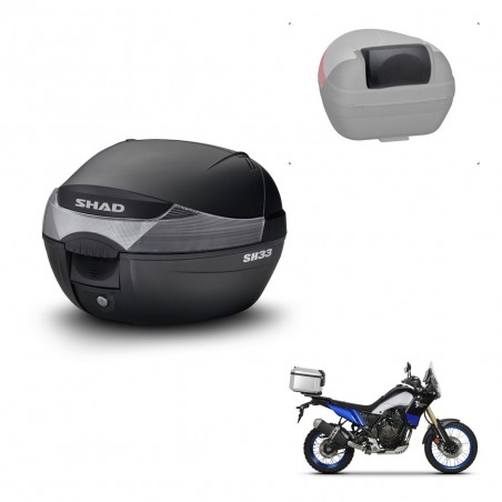 SHAD Baul SH33 + soporte montaje respaldo KIT-439868