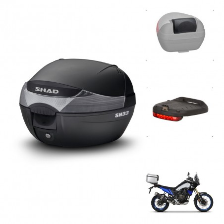 SHAD Baul SH33 + soporte montaje accesorios KIT-439869