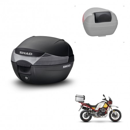 SHAD Baul SH33 + soporte montaje respaldo KIT-439900