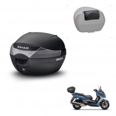 SHAD Baul SH33 + soporte montaje respaldo KIT-439948