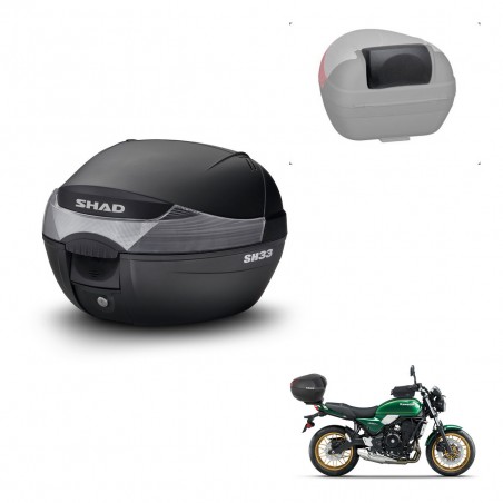 SHAD Trunk SH33 + mounting bracket backrest KIT-439996