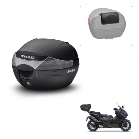 SHAD Trunk SH33 + mounting bracket backrest KIT-440088