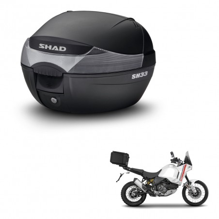 SHAD SH33 trunk + mounting bracket KIT-440094