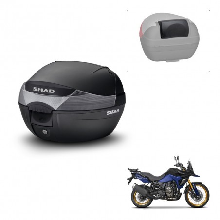 SHAD Baul SH33 + soporte montaje respaldo KIT-440136