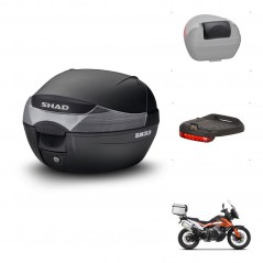 SHAD Baul SH33 + soporte montaje accesorios KIT-440141