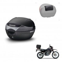 SHAD Baul SH33 + soporte montaje respaldo KIT-440164