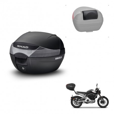 SHAD Trunk SH33 + mounting bracket backrest KIT-440168