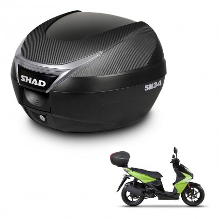 SHAD Baul SH34 + soporte montaje KIT-440182