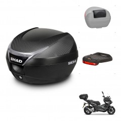 SHAD Baul SH34 + soporte montaje accesorios KIT-440225