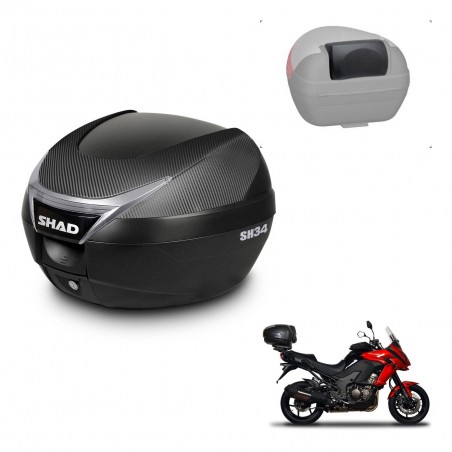 SHAD Trunk SH34 + mounting bracket backrest KIT-440340