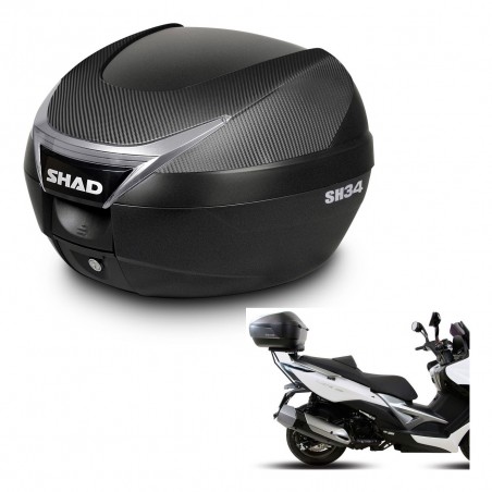 SHAD Baul SH34 + soporte montaje KIT-440354