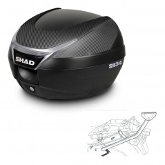 SHAD Baul SH34 + soporte montaje KIT-440406