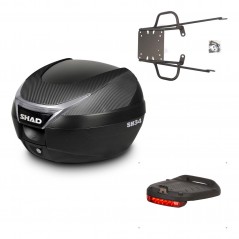 SHAD Baul SH34 + soporte montaje luz de freno KIT-440415