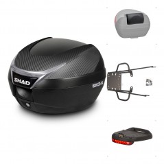 SHAD Baul SH34 + soporte montaje accesorios KIT-440417