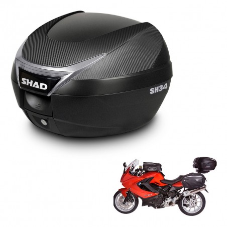 SHAD SH34 trunk + mounting bracket KIT-440470