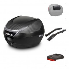 SHAD Baul SH34 + soporte montaje accesorios KIT-440485