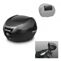 SHAD Baul SH34 + soporte montaje respaldo KIT-440496