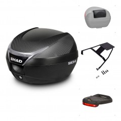 SHAD Baul SH34 + soporte montaje accesorios KIT-440517