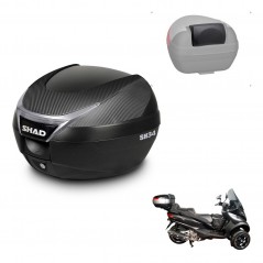 SHAD Baul SH34 + soporte montaje respaldo KIT-440592