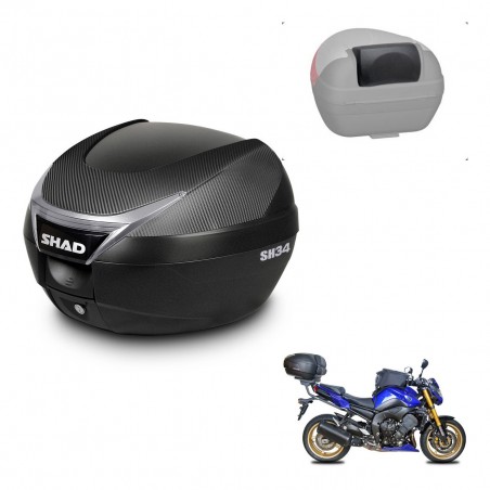 SHAD Trunk SH34 + mounting bracket backrest KIT-440596