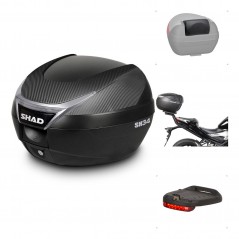 SHAD Baul SH34 + soporte montaje accesorios KIT-440645