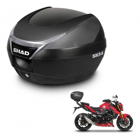 SHAD Baul SH34 + soporte montaje KIT-440690