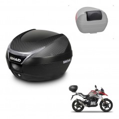 SHAD Baul SH34 + soporte montaje respaldo KIT-440716