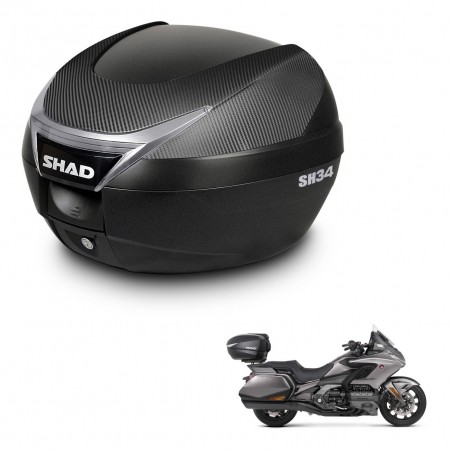 SHAD Baul SH34 + soporte montaje KIT-440726