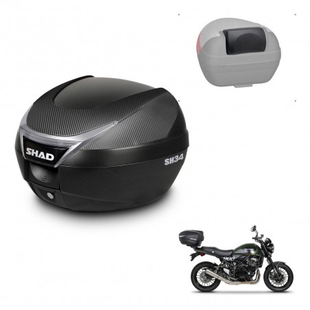 SHAD Baul SH34 + soporte montaje respaldo KIT-440736