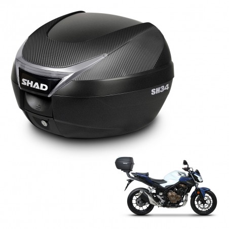 SHAD Baul SH34 + soporte montaje KIT-440754