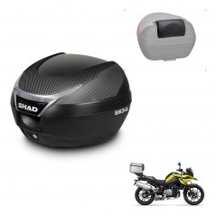 SHAD Baul SH34 + soporte montaje respaldo KIT-440764