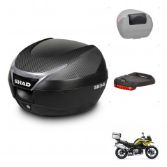 SHAD Baul SH34 + soporte montaje accesorios KIT-440765