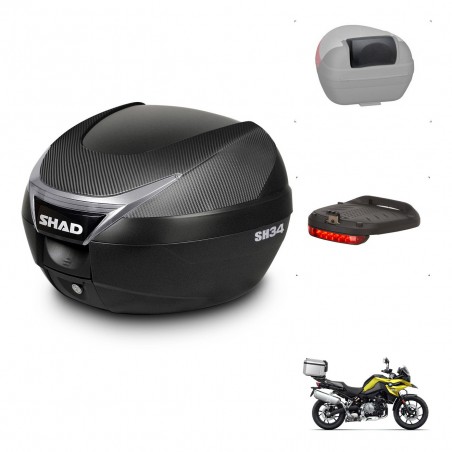 SHAD SH34 trunk + mounting bracket accessories KIT-440765