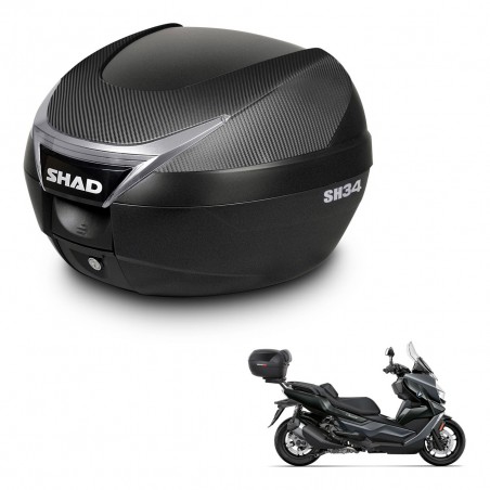 SHAD Baul SH34 + soporte montaje KIT-440790