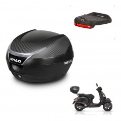 SHAD Baul SH34 + soporte montaje luz de freno KIT-440815