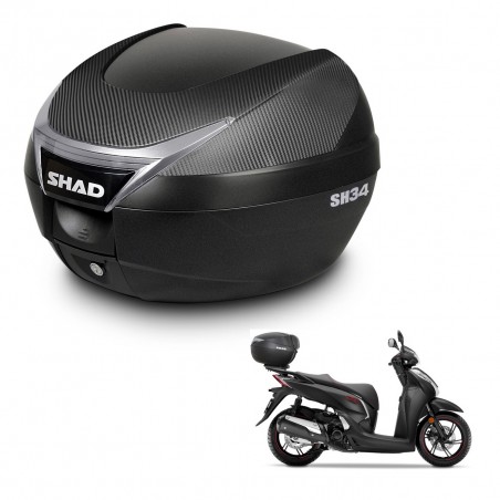 SHAD SH34 trunk + mounting bracket KIT-440842