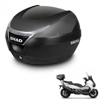 SHAD Baul SH34 + soporte montaje KIT-440866