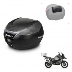 SHAD Baul SH34 + soporte montaje respaldo KIT-440876