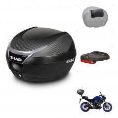 SHAD Baul SH34 + soporte montaje accesorios KIT-440889