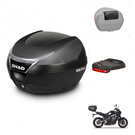 SHAD SH34 trunk + mounting bracket accessories KIT-440893