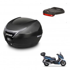 SHAD Baul SH34 + soporte montaje luz de freno KIT-440899